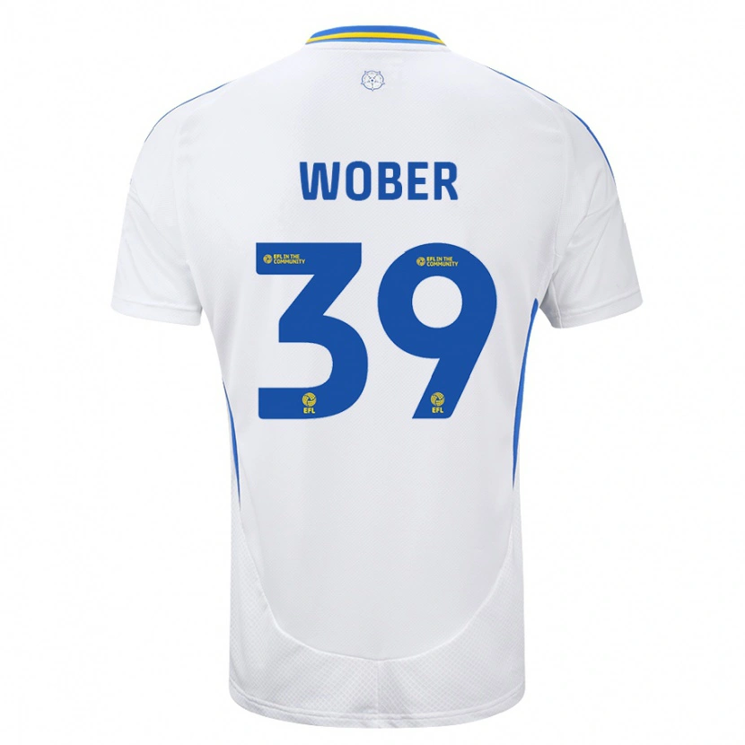 Danxen Kinder Maximilian Wöber #39 Weiß Blau Heimtrikot Trikot 2024/25 T-Shirt Schweiz