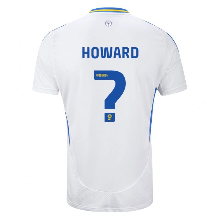 Danxen Kinder Jacob Howard #0 Weiß Blau Heimtrikot Trikot 2024/25 T-Shirt Schweiz