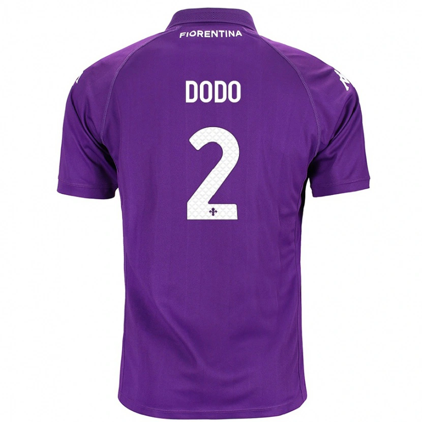 Danxen Kinder Dodô #2 Violett Heimtrikot Trikot 2024/25 T-Shirt Schweiz