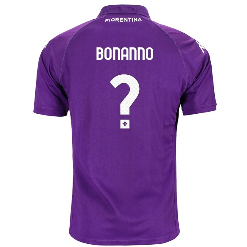 Danxen Kinder Piergiorgio Bonanno #0 Violett Heimtrikot Trikot 2024/25 T-Shirt Schweiz