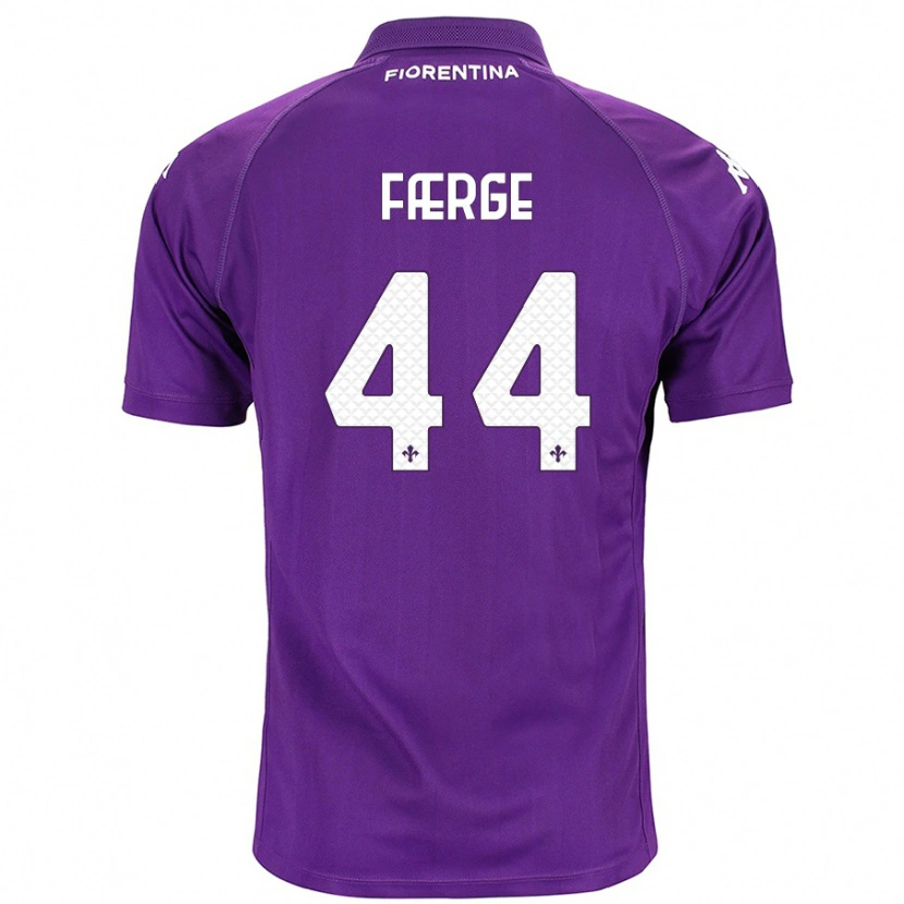 Danxen Kinder Emma Færge #44 Violett Heimtrikot Trikot 2024/25 T-Shirt Schweiz