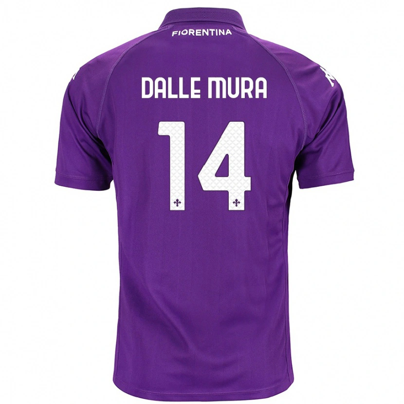 Danxen Kinder Christian Dalle Mura #14 Violett Heimtrikot Trikot 2024/25 T-Shirt Schweiz