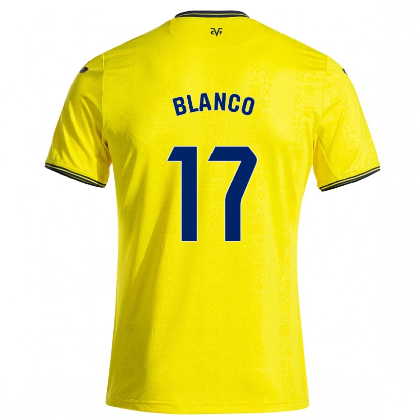 Danxen Kinder Fabio Blanco #17 Gelb Schwarz Heimtrikot Trikot 2024/25 T-Shirt Schweiz