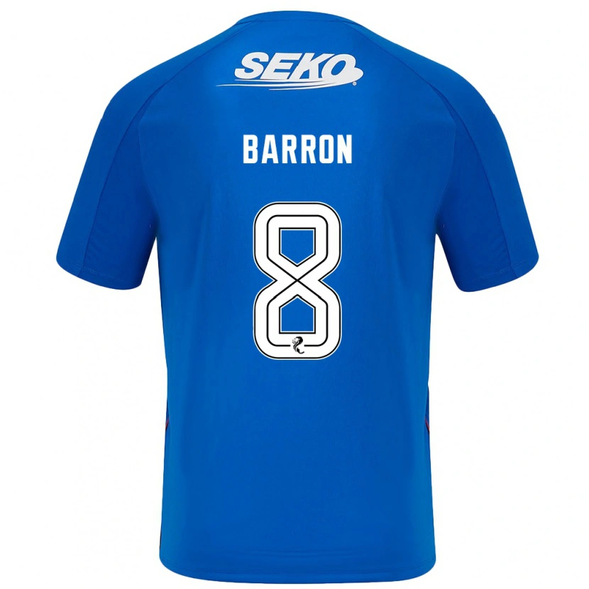 Danxen Kinder Connor Barron #8 Dunkelblau Heimtrikot Trikot 2024/25 T-Shirt Schweiz