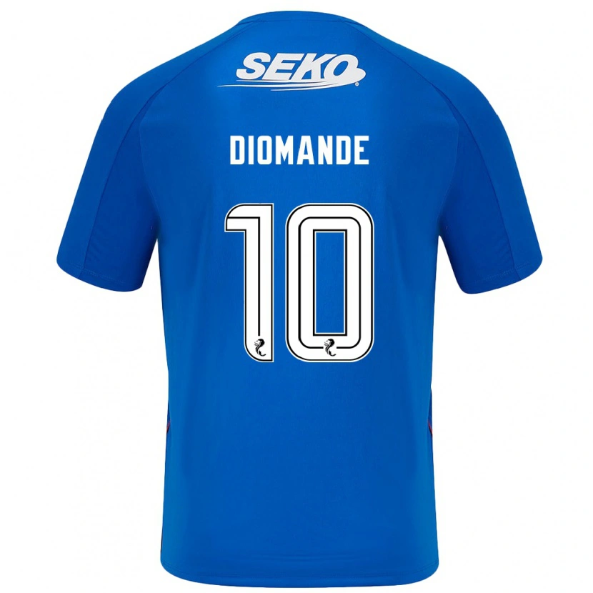 Danxen Kinder Mohamed Diomandé #10 Dunkelblau Heimtrikot Trikot 2024/25 T-Shirt Schweiz