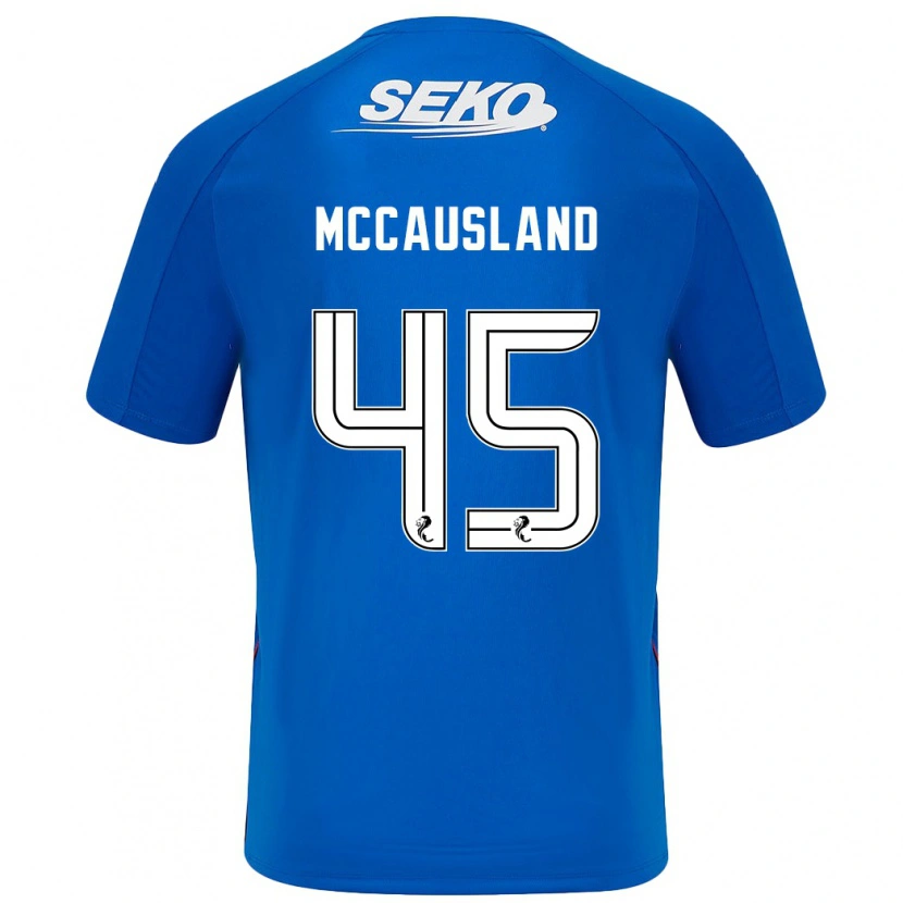 Danxen Kinder Ross Mccausland #45 Dunkelblau Heimtrikot Trikot 2024/25 T-Shirt Schweiz