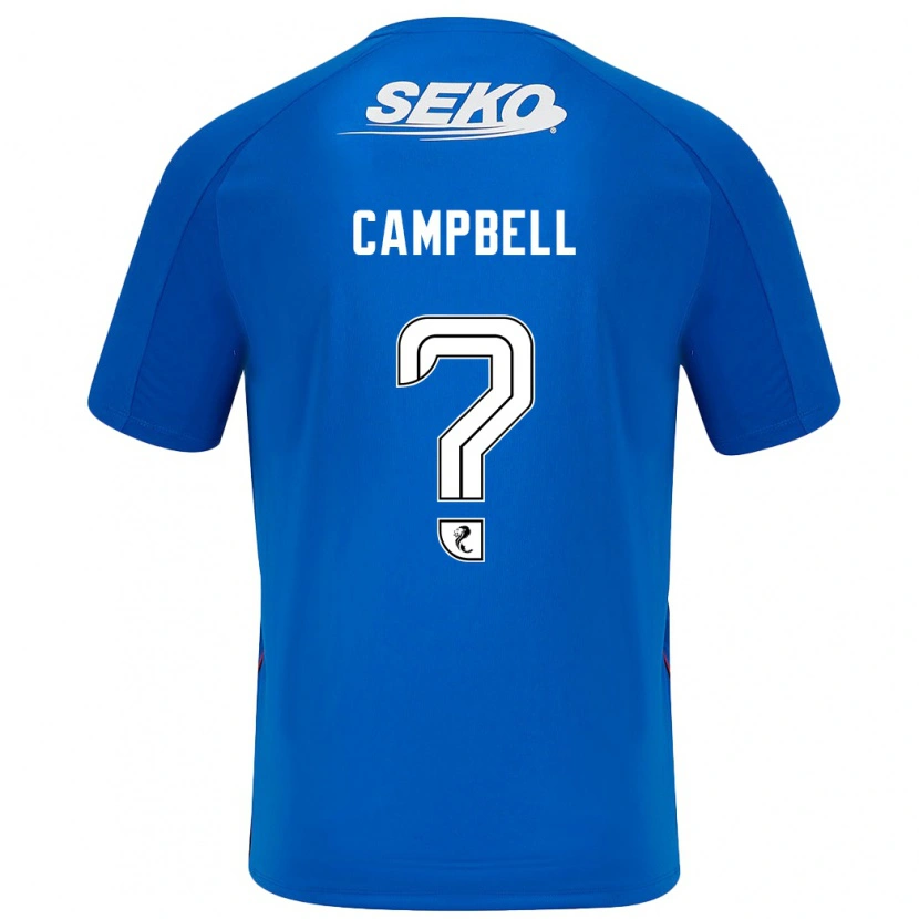 Danxen Kinder Connor Campbell #0 Dunkelblau Heimtrikot Trikot 2024/25 T-Shirt Schweiz