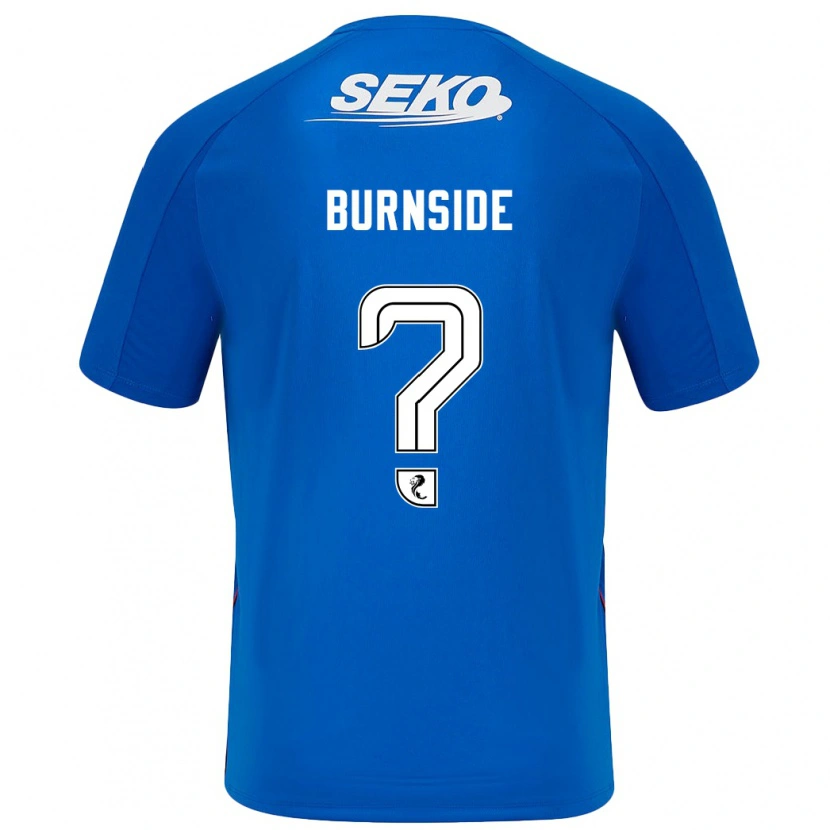 Danxen Kinder Callum Burnside #0 Dunkelblau Heimtrikot Trikot 2024/25 T-Shirt Schweiz