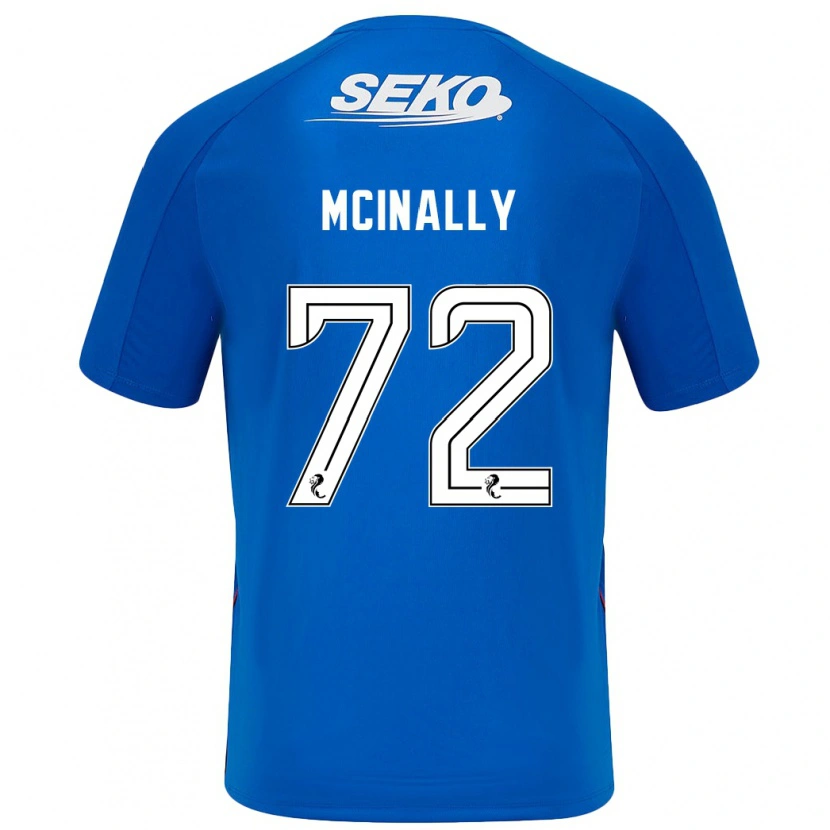 Danxen Kinder Darren Mcinally #72 Dunkelblau Heimtrikot Trikot 2024/25 T-Shirt Schweiz