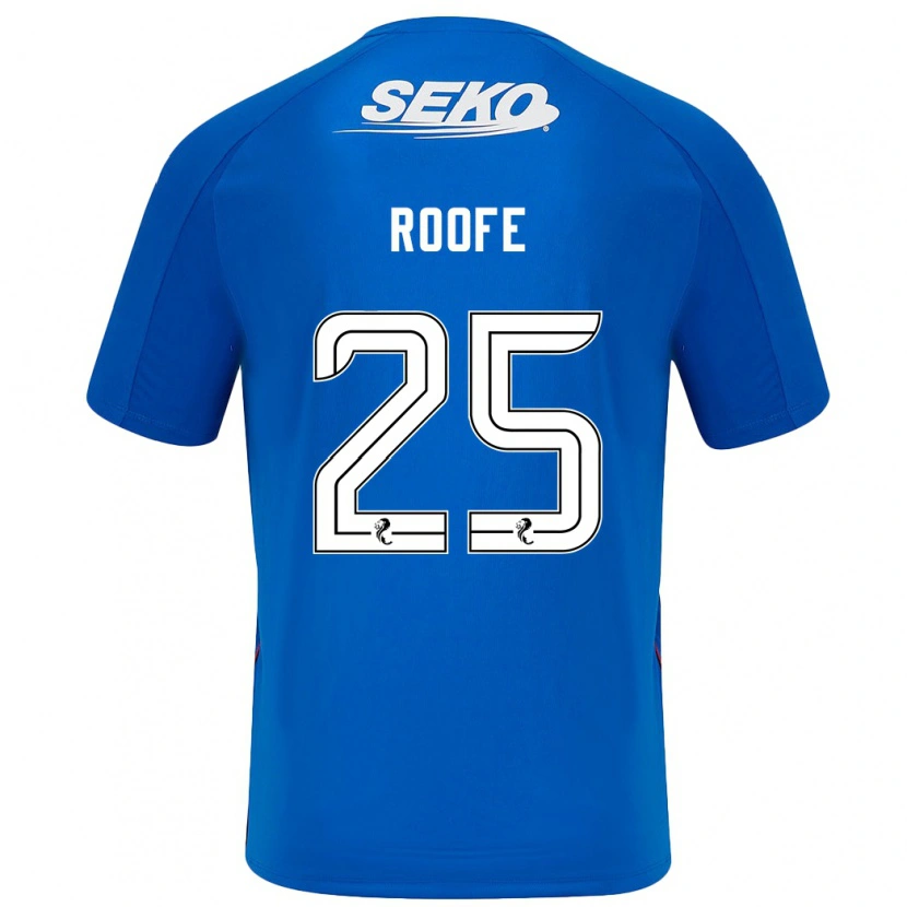 Danxen Kinder Kemar Roofe #25 Dunkelblau Heimtrikot Trikot 2024/25 T-Shirt Schweiz