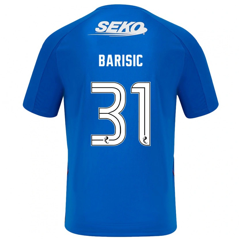 Danxen Kinder Borna Barisic #31 Dunkelblau Heimtrikot Trikot 2024/25 T-Shirt Schweiz