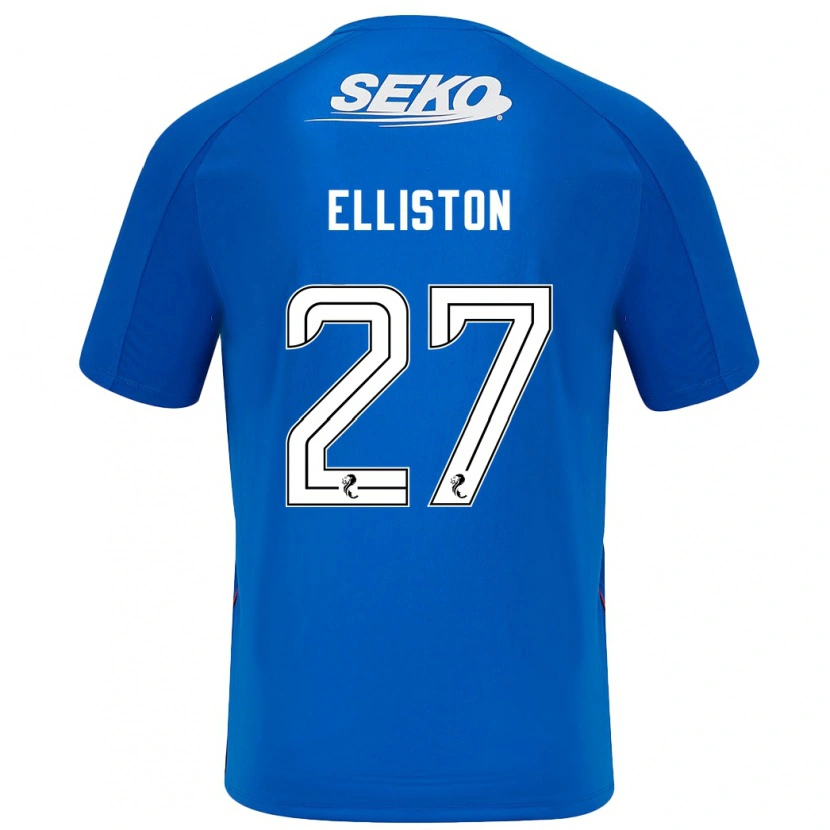 Danxen Kinder Maddie Elliston #27 Dunkelblau Heimtrikot Trikot 2024/25 T-Shirt Schweiz