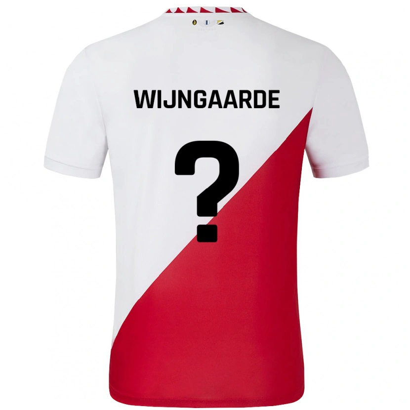 Danxen Kinder Jahrnell Wijngaarde #0 Weiß Rot Heimtrikot Trikot 2024/25 T-Shirt Schweiz