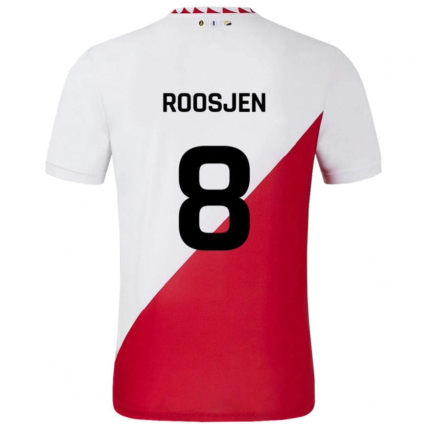 Danxen Kinder Judith Roosjen #8 Weiß Rot Heimtrikot Trikot 2024/25 T-Shirt Schweiz