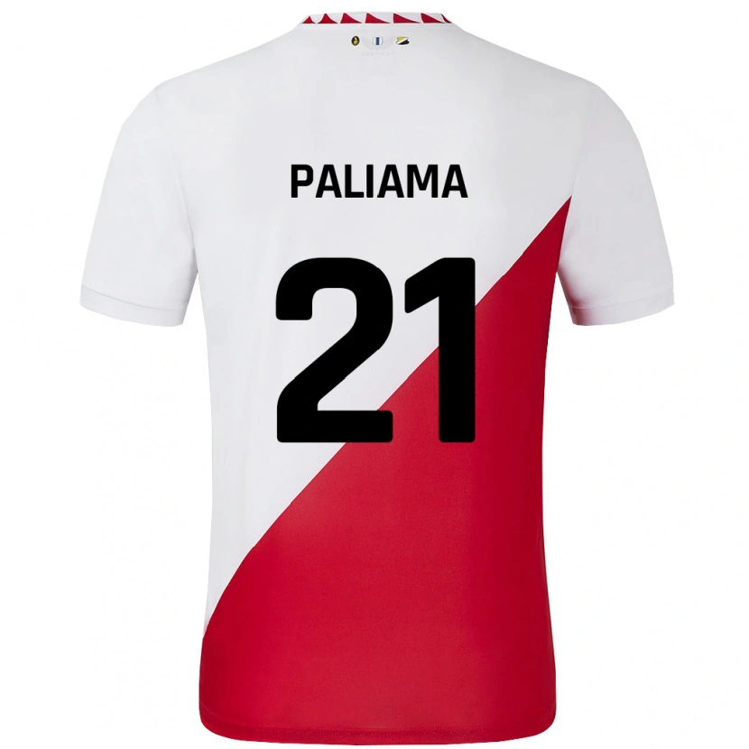 Danxen Kinder Joni Paliama #21 Weiß Rot Heimtrikot Trikot 2024/25 T-Shirt Schweiz