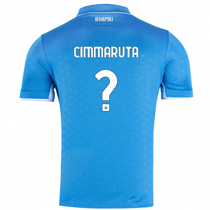 Danxen Kinder Antonio Cimmaruta #0 Himmelblau Heimtrikot Trikot 2024/25 T-Shirt Schweiz