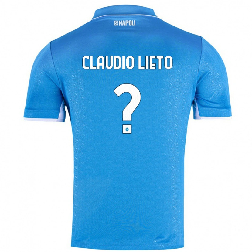 Danxen Kinder Claudio Lieto #0 Himmelblau Heimtrikot Trikot 2024/25 T-Shirt Schweiz