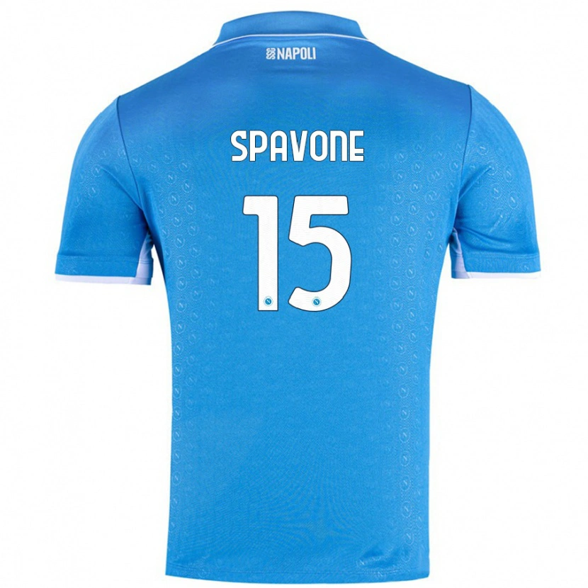 Danxen Kinder Alessandro Spavone #15 Himmelblau Heimtrikot Trikot 2024/25 T-Shirt Schweiz