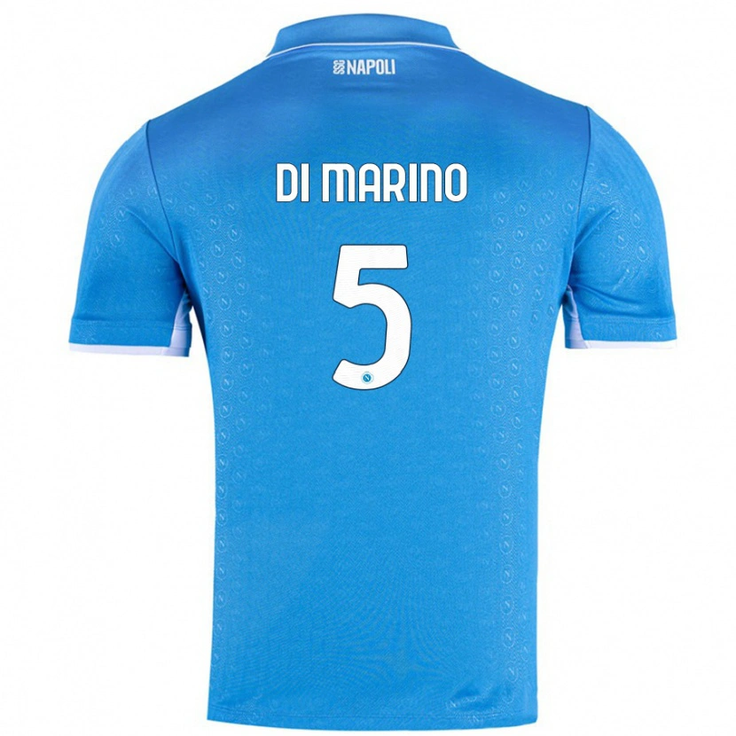 Danxen Kinder Paola Di Marino #5 Himmelblau Heimtrikot Trikot 2024/25 T-Shirt Schweiz