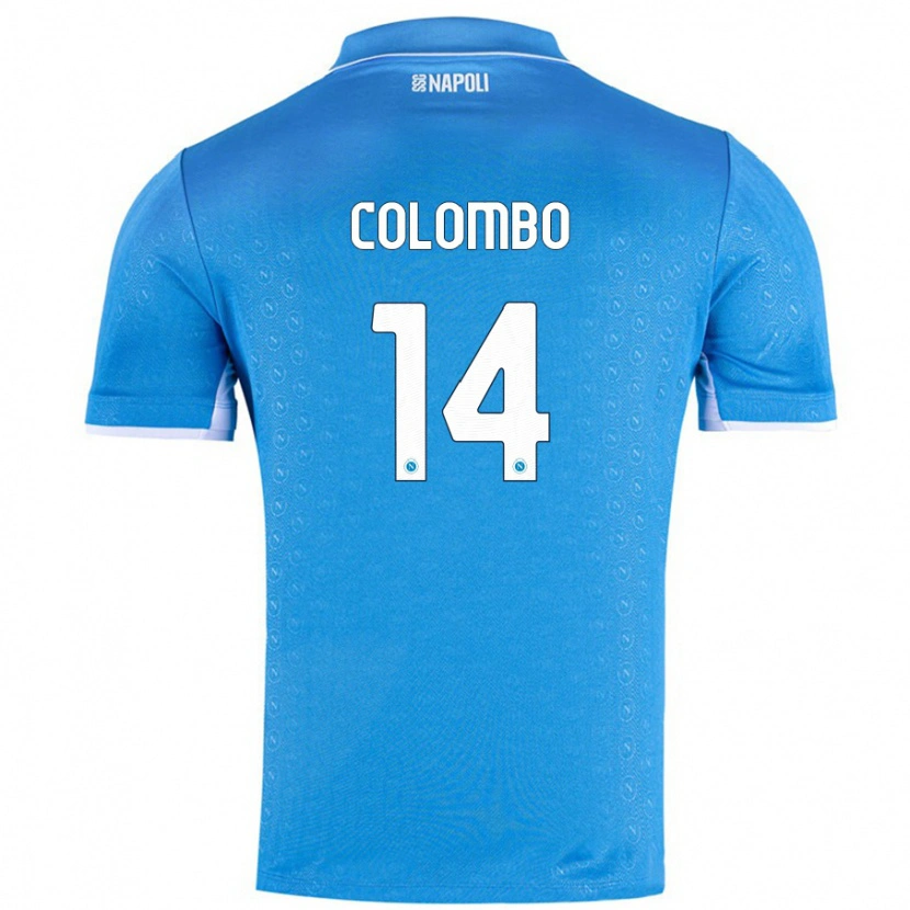 Danxen Kinder Sofia Colombo #14 Himmelblau Heimtrikot Trikot 2024/25 T-Shirt Schweiz