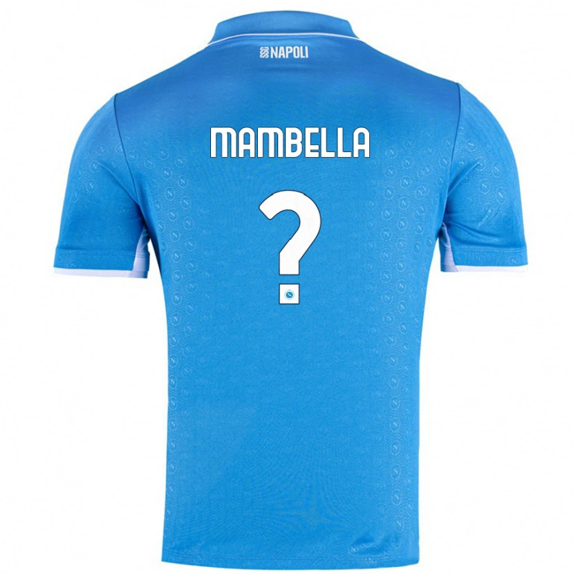 Danxen Kinder Andrea Mambella #0 Himmelblau Heimtrikot Trikot 2024/25 T-Shirt Schweiz