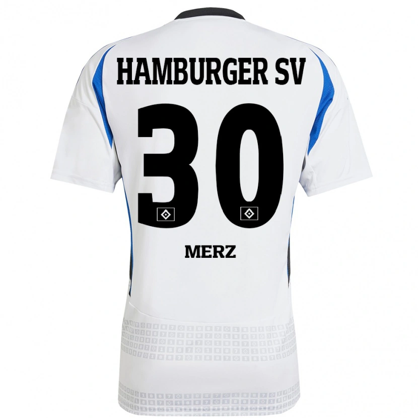 Danxen Kinder Selma Merz #30 Weiß Blau Heimtrikot Trikot 2024/25 T-Shirt Schweiz