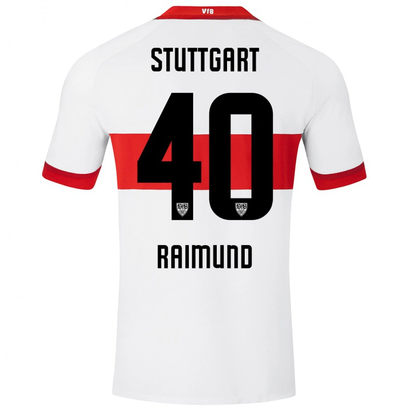 Danxen Kinder Luca Raimund #40 Weiß Rot Heimtrikot Trikot 2024/25 T-Shirt Schweiz