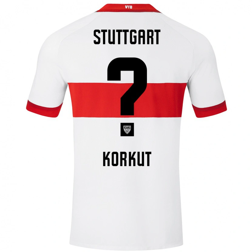 Danxen Kinder Efe Korkut #0 Weiß Rot Heimtrikot Trikot 2024/25 T-Shirt Schweiz