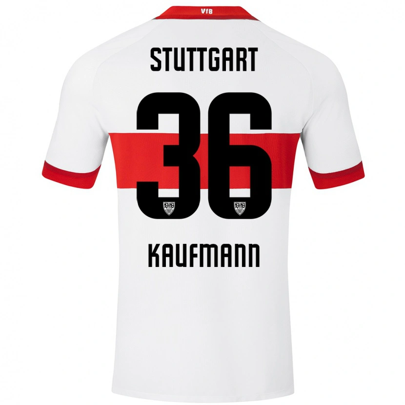 Danxen Kinder Tino Kaufmann #36 Weiß Rot Heimtrikot Trikot 2024/25 T-Shirt Schweiz