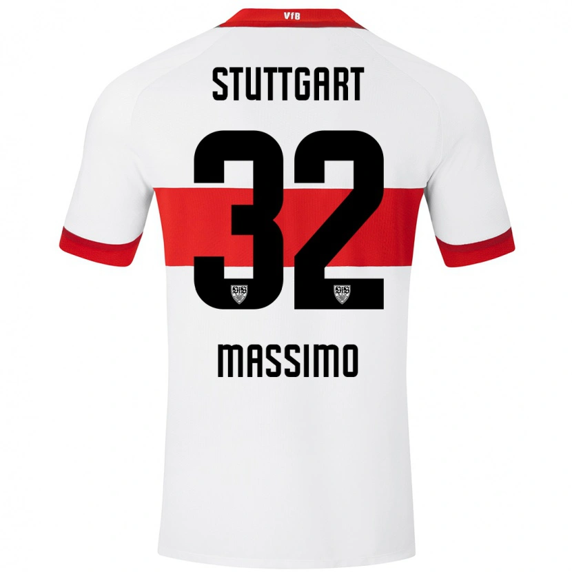 Danxen Kinder Roberto Massimo #32 Weiß Rot Heimtrikot Trikot 2024/25 T-Shirt Schweiz