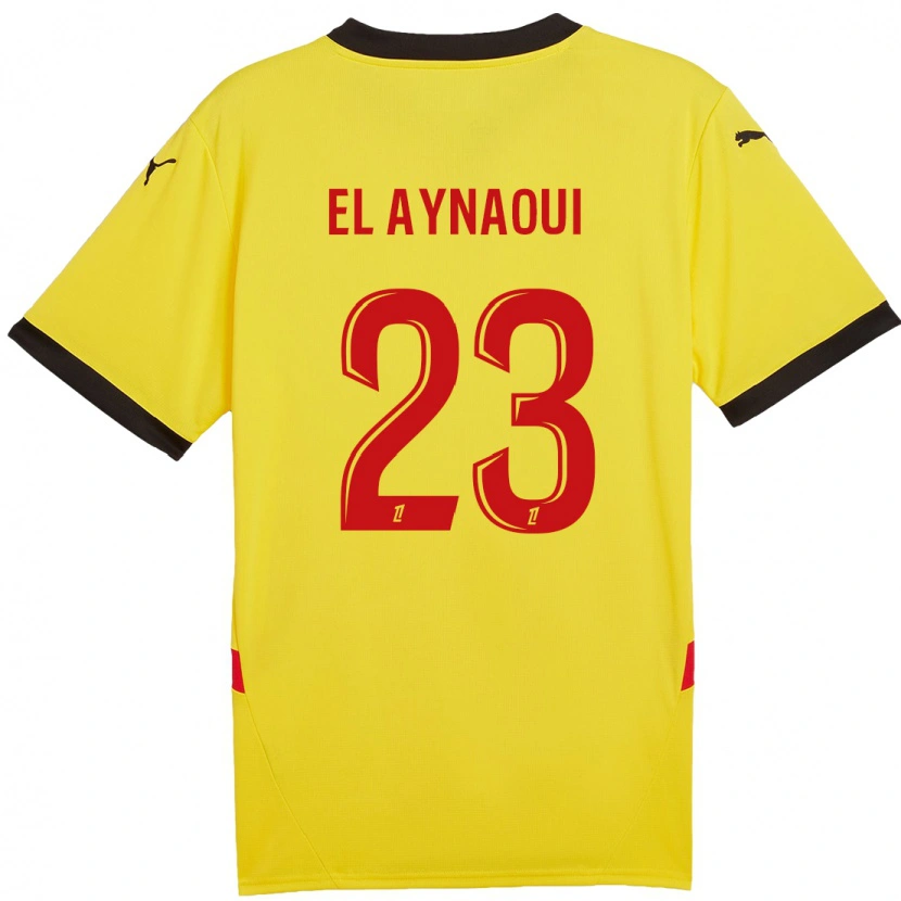 Danxen Kinder Neil El Aynaoui #23 Gelb Rot Heimtrikot Trikot 2024/25 T-Shirt Schweiz