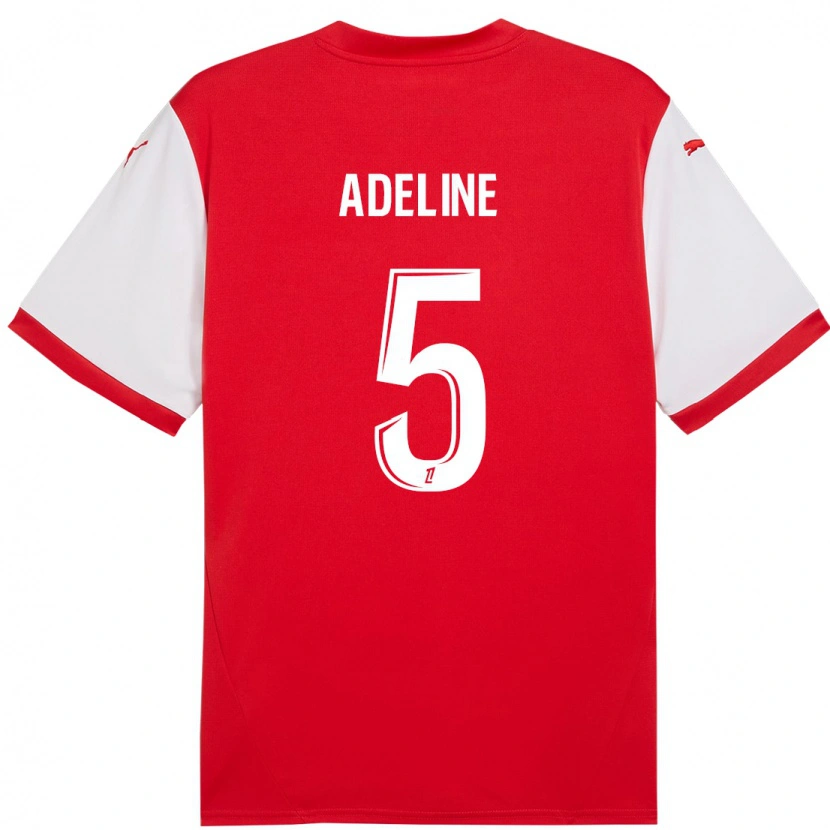 Danxen Kinder Martin Adeline #5 Rot Weiß Heimtrikot Trikot 2024/25 T-Shirt Schweiz