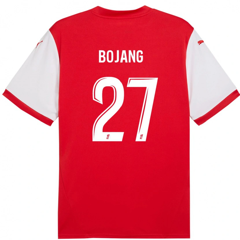 Danxen Kinder Adama Bojang #27 Rot Weiß Heimtrikot Trikot 2024/25 T-Shirt Schweiz