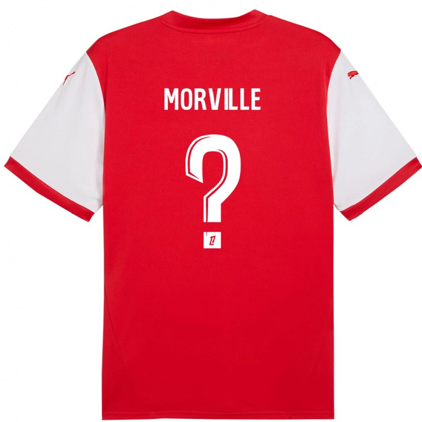 Danxen Kinder Matisse Morville #0 Rot Weiß Heimtrikot Trikot 2024/25 T-Shirt Schweiz