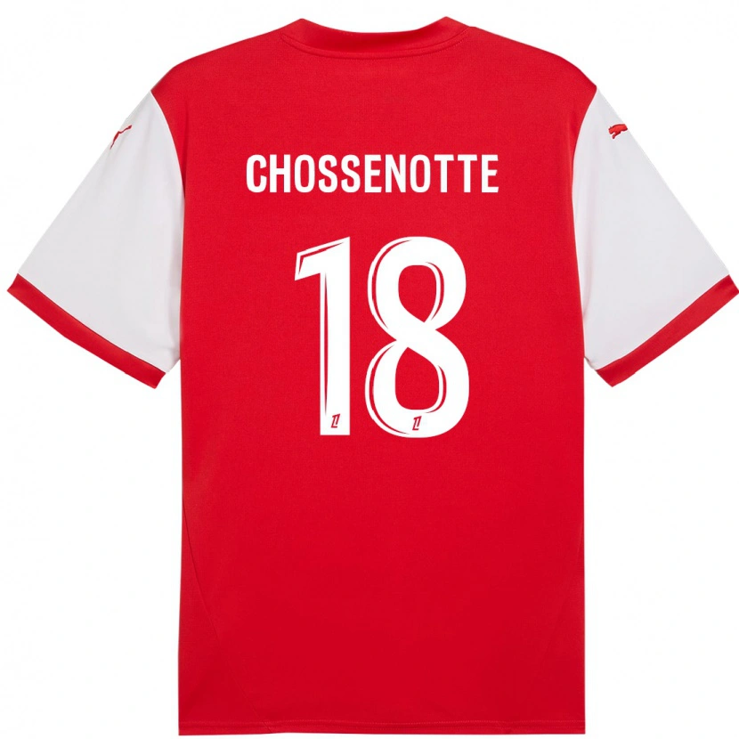 Danxen Kinder Shana Chossenotte #18 Rot Weiß Heimtrikot Trikot 2024/25 T-Shirt Schweiz