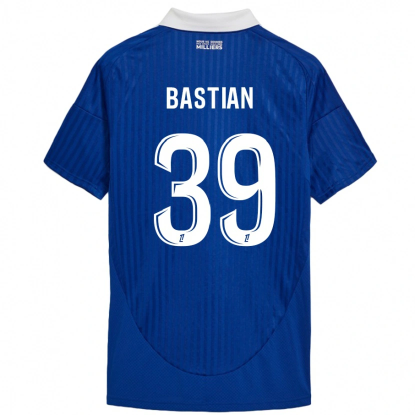 Danxen Kinder Maxime Bastian #39 Blau Weiß Heimtrikot Trikot 2024/25 T-Shirt Schweiz