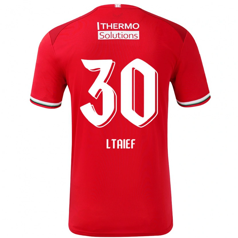 Danxen Kinder Sayfallah Ltaief #30 Rot Weiß Heimtrikot Trikot 2024/25 T-Shirt Schweiz