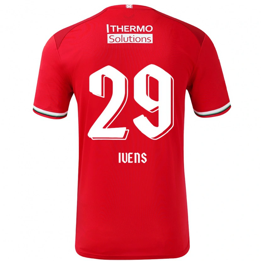 Danxen Kinder Rose Ivens #29 Rot Weiß Heimtrikot Trikot 2024/25 T-Shirt Schweiz