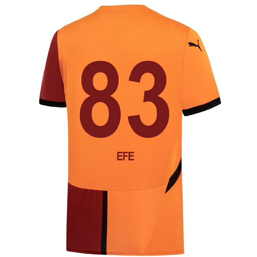 Danxen Kinder Efe Akman #83 Gelb Rot Heimtrikot Trikot 2024/25 T-Shirt Schweiz