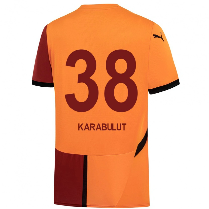 Danxen Kinder Arzu Karabulut #38 Gelb Rot Heimtrikot Trikot 2024/25 T-Shirt Schweiz