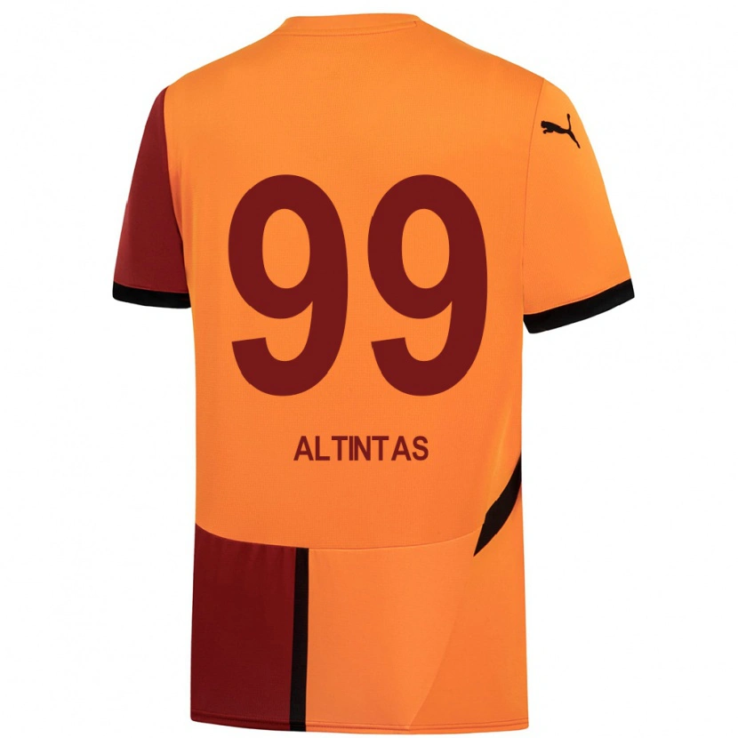 Danxen Kinder Benan Altıntaş #99 Gelb Rot Heimtrikot Trikot 2024/25 T-Shirt Schweiz