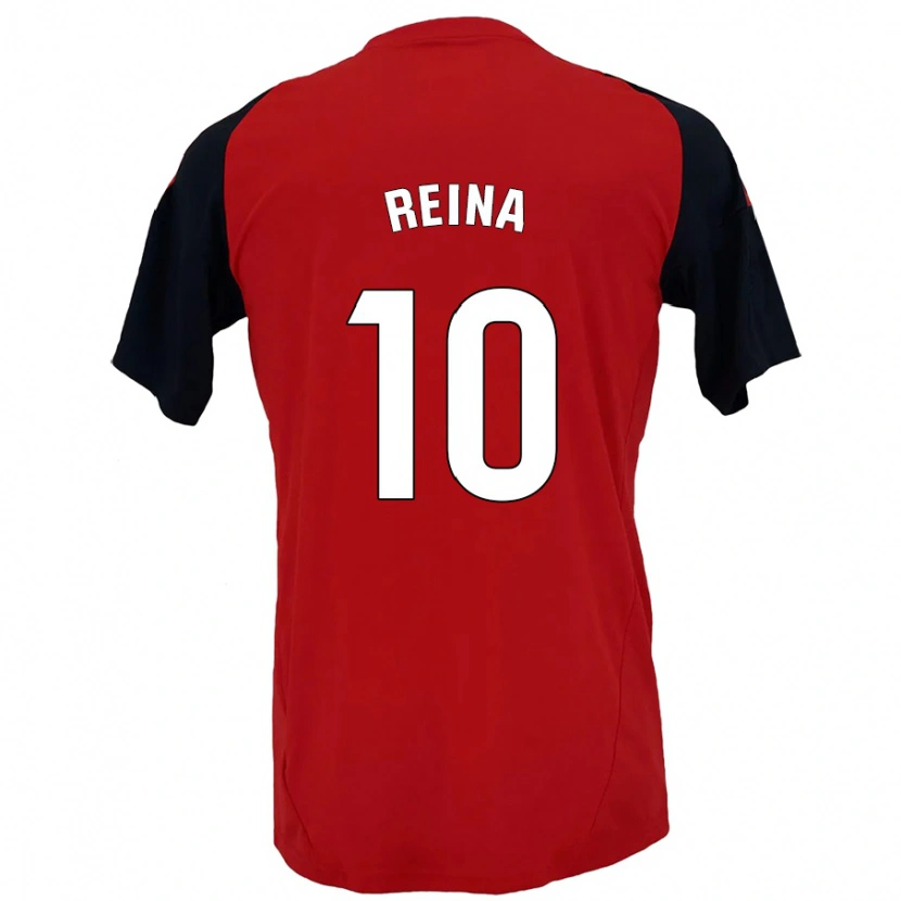 Danxen Kinder Alberto Reina #10 Rot Schwarz Heimtrikot Trikot 2024/25 T-Shirt Schweiz