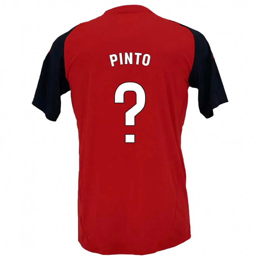 Danxen Kinder Yidne Pinto #0 Rot Schwarz Heimtrikot Trikot 2024/25 T-Shirt Schweiz