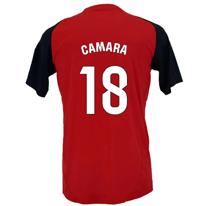 Danxen Kinder Aaron Cámara #18 Rot Schwarz Heimtrikot Trikot 2024/25 T-Shirt Schweiz