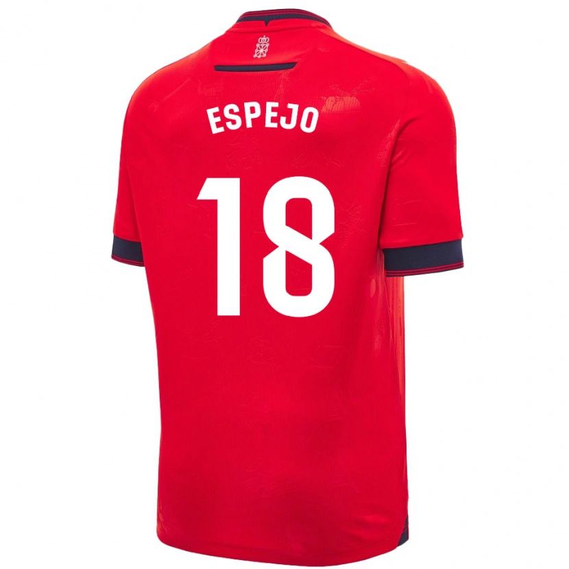 Danxen Kinder Diego Espejo #18 Rot Weiß Heimtrikot Trikot 2024/25 T-Shirt Schweiz