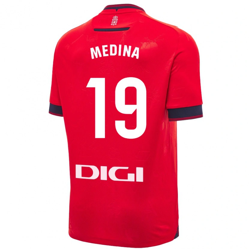 Danxen Kinder Arantxa Medina Torreblanca #19 Rot Weiß Heimtrikot Trikot 2024/25 T-Shirt Schweiz