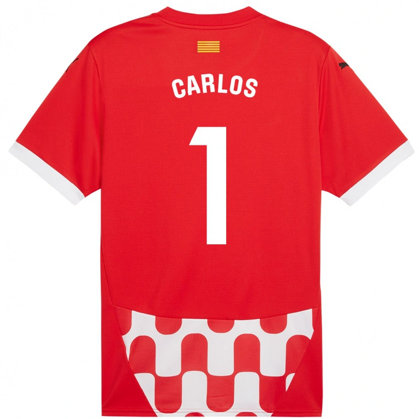 Danxen Kinder Juan Carlos #1 Rot Weiß Heimtrikot Trikot 2024/25 T-Shirt Schweiz