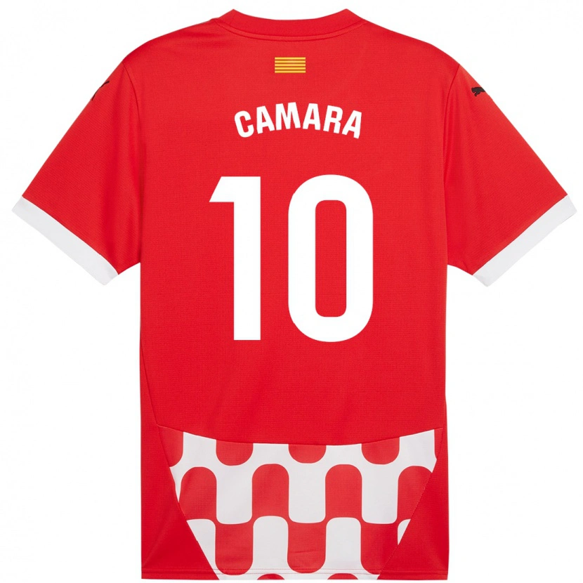 Danxen Kinder Dawda Camara #10 Rot Weiß Heimtrikot Trikot 2024/25 T-Shirt Schweiz