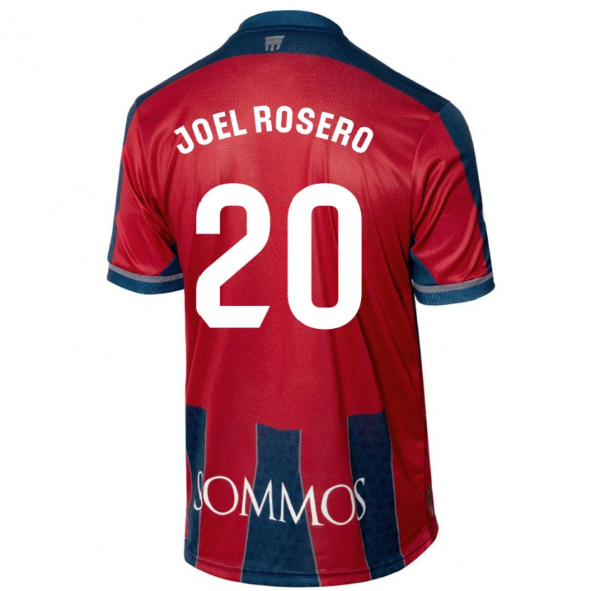 Danxen Kinder Alexis Joel Rosero #20 Rot Blau Heimtrikot Trikot 2024/25 T-Shirt Schweiz