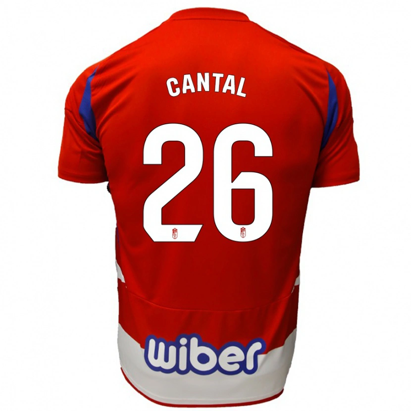 Danxen Kinder Paco Cantal #26 Rot Weiß Blau Heimtrikot Trikot 2024/25 T-Shirt Schweiz